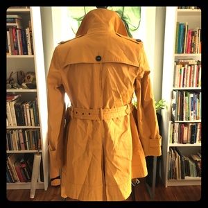 DKNY Petite Mini Tench Coat